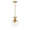 Maxim Lighting Paloma Single Pendant, Gold Leaf 2871GL - alternate 1